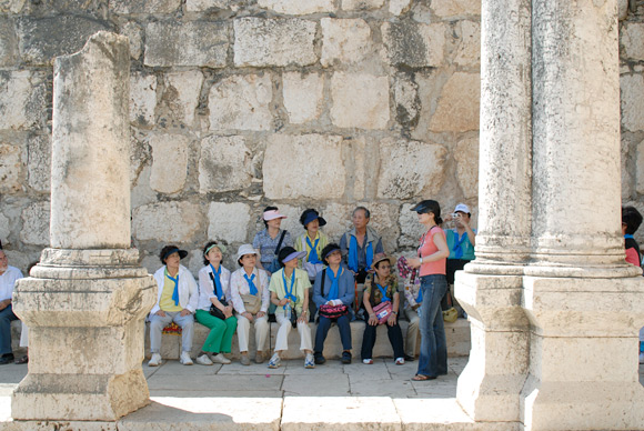 tourists